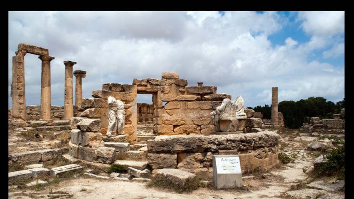Cirene, l’Agorà; il Tempio di Demetra e Kore