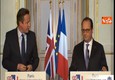 Hollande: 'La Gran Bretagna si unisca ai raid sulla Siria' © Ansa