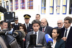 El ministro de Justicia francés, Dupond-Moretti