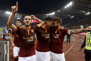 Con 2 gol di Pjanic la Roma batte il Napoli. Garcia, 8 vittorie di fila iniziali come Juve Platini (ANSA)
