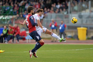 Cagliari-Genoa 2-1 (ANSA)