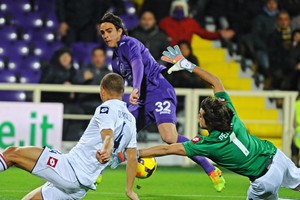 Fiorentina-Genoa 3-3 (ANSA)