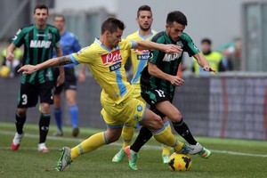 Sassuolo-Napoli 0-2 (ANSA)