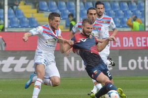 Genoa-Catania 2-0 (ANSA)