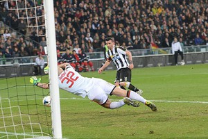 67': Udinese-Milan 1-0, Di Natale (ANSA)