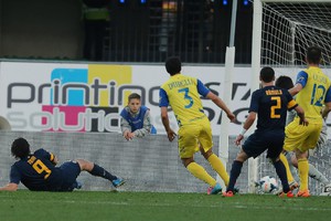 65': Chievo-Verona 0-1, Toni (ANSA)