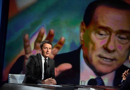 Renzi e Berlusconi in una foto di archivio © ANSA 