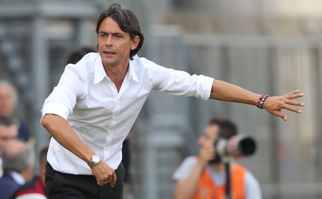 L'allenatore del Milan, Filippo Inzaghi, prima della partita amichevole contro il Monza © ANSA