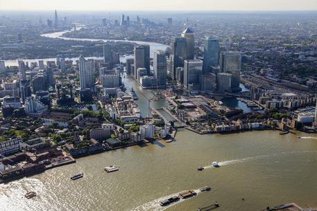 Un'immagine aerea della capitale britannica © AP