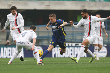Soccer: Serie A; Hellas Verona vs AC Milan