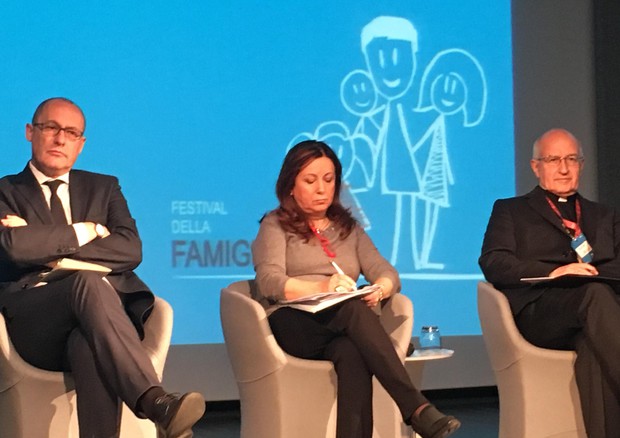 Il sottosegretario alle politiche familiari, Franca Biondelli, al Festival della Famiglia © ANSA