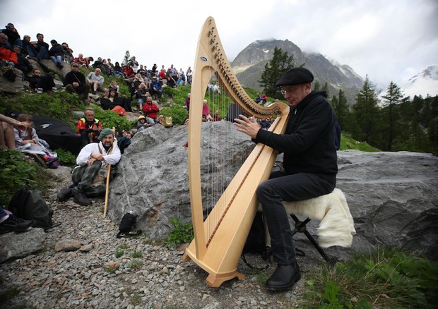 Celtica, musica e cultura ai piedi del Monte Bianco © ANSA