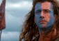 La locandina del film Braveheart, con Mel Gibson che narra la ribellione degli scozzesi contro la tirannia inglese nel XIV secolo © Ansa