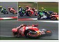 Motogp, la sequenza del contatto tra Marquez e Valentino Rossi © ANSA