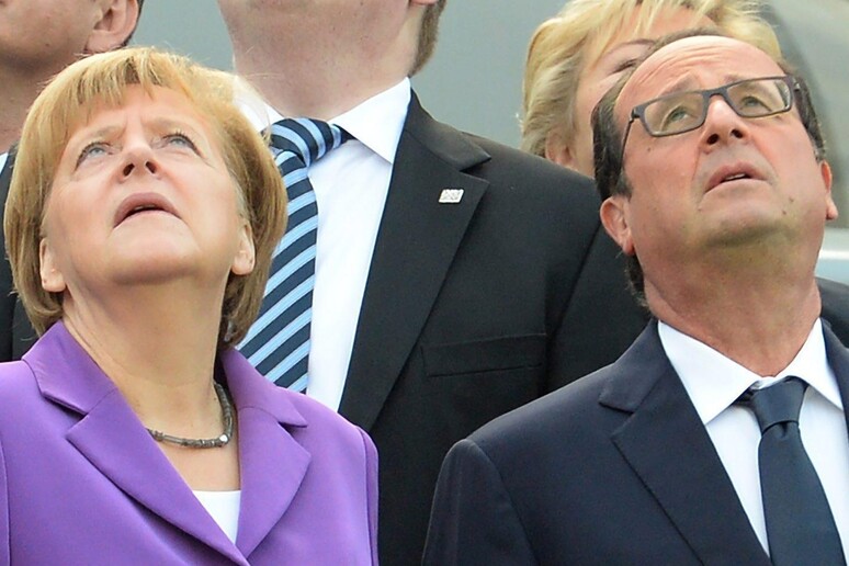 Angela Merkel e Francois Hollande © ANSA/EPA