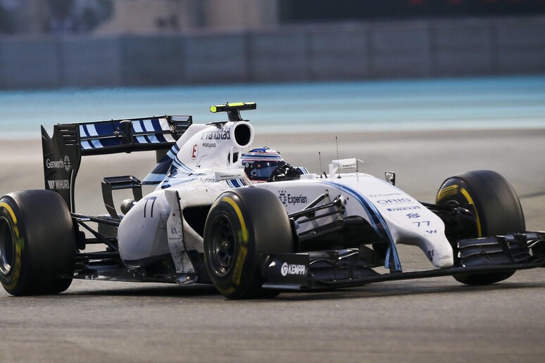 Test Abu Dhabi, miglior tempo Bottas (Williams) © ANSA/EPA