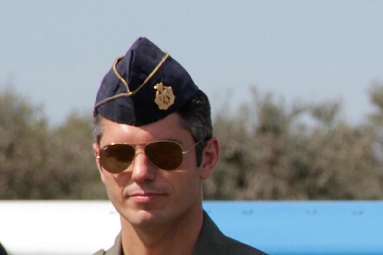 Capitano Francesco Sferra, pilota dell 'Aeronautica Militare in servizio a Pratica di Mare, il cui  caccia precipitato in Molise - RIPRODUZIONE RISERVATA