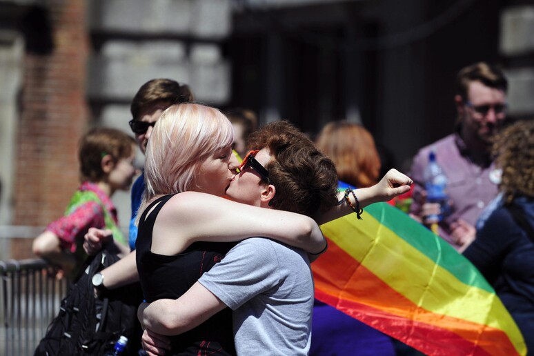 Nozze gay, l 'Irlanda vota sì © ANSA/EPA